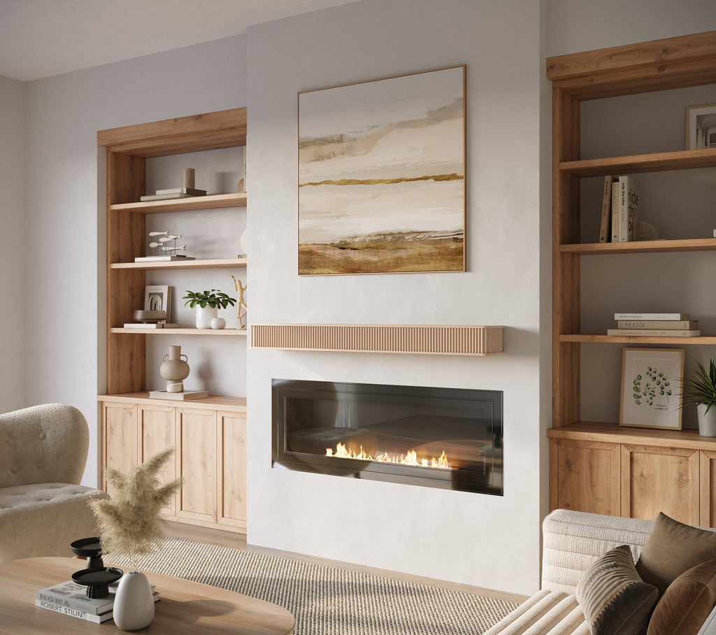 Fluted Mantel