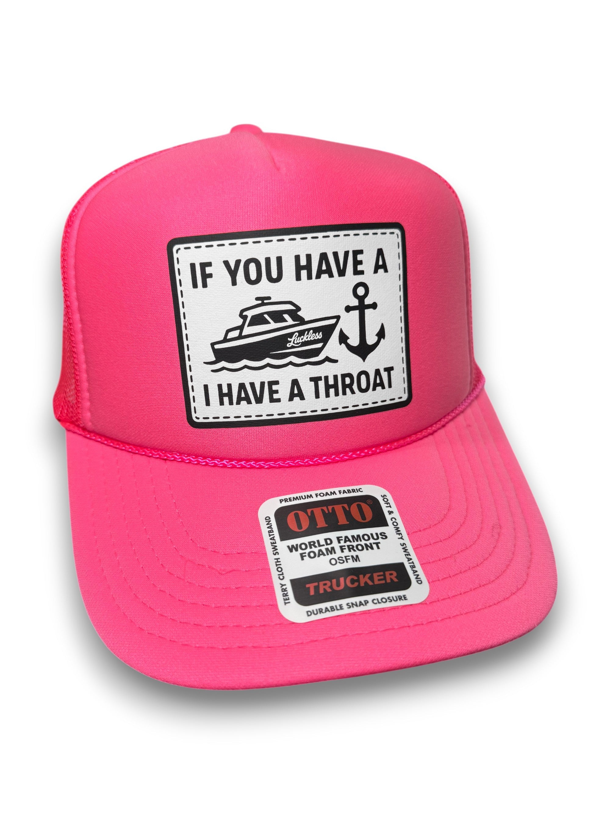 Boat Throat Trucker Hat