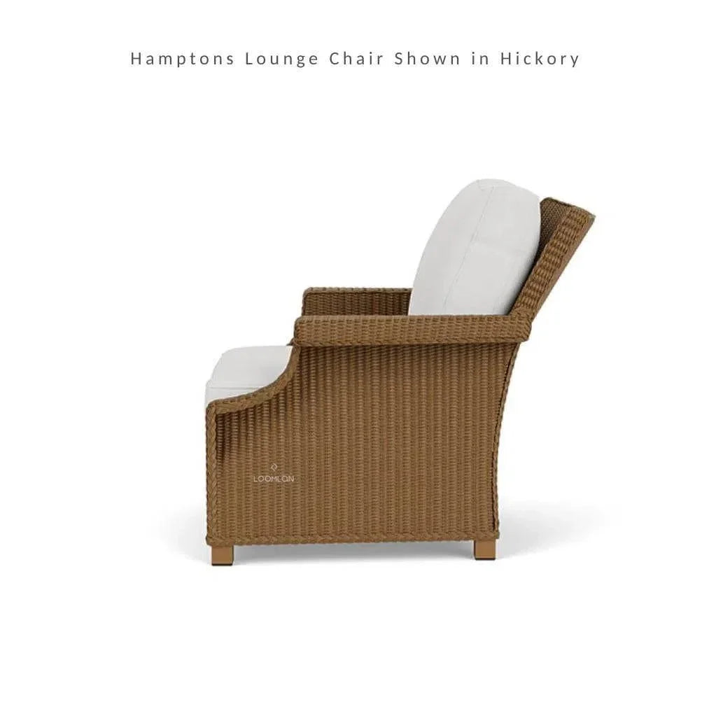 Hamptons Outdoor Wicker Sofa with Lounge Chair Set