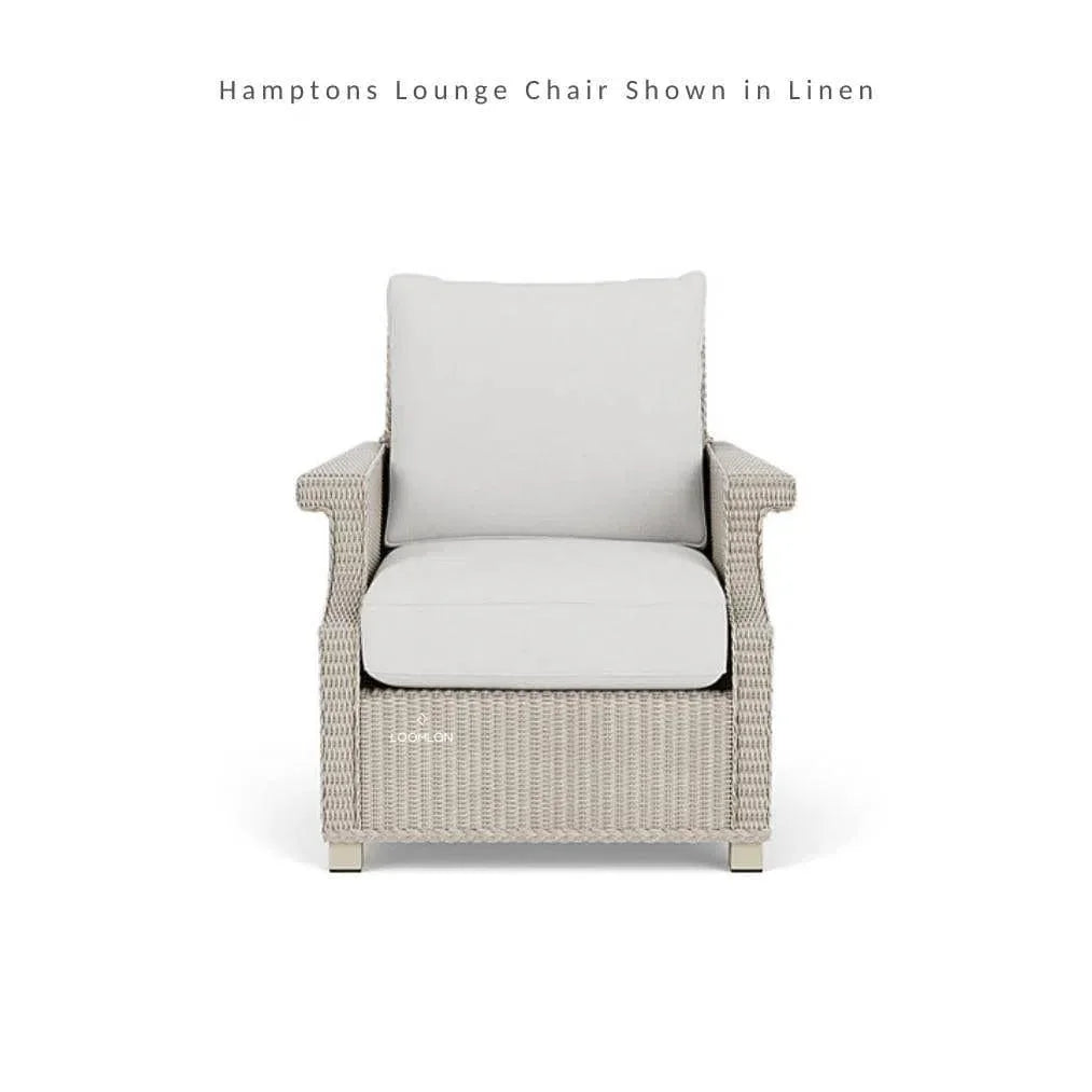 Hamptons Outdoor Wicker Sofa with Lounge Chair Set