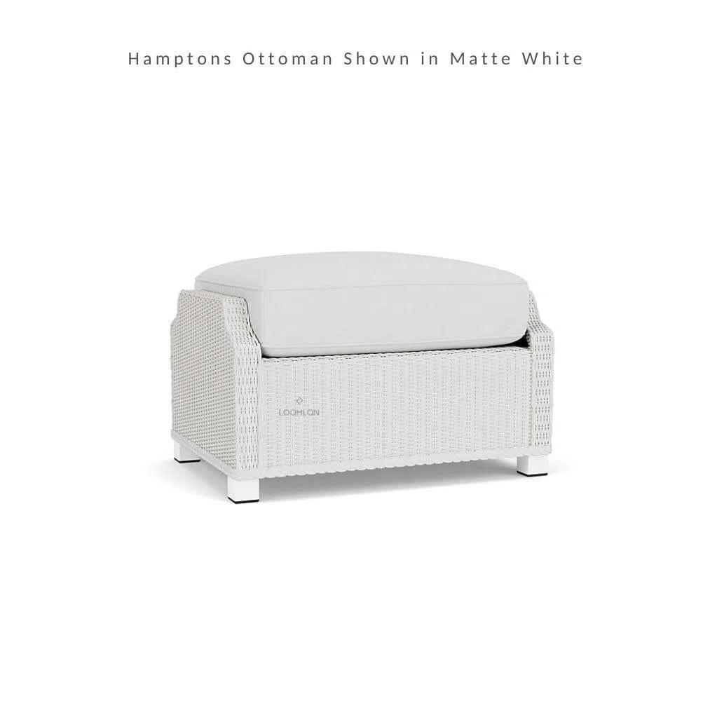 Hamptons Outdoor Wicker Sofa with Lounge Chair Set