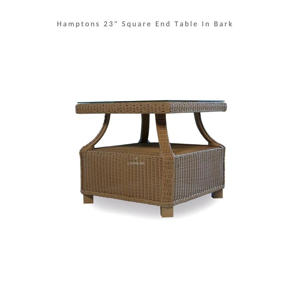 Hamptons Outdoor Wicker Sofa with Lounge Chair Set