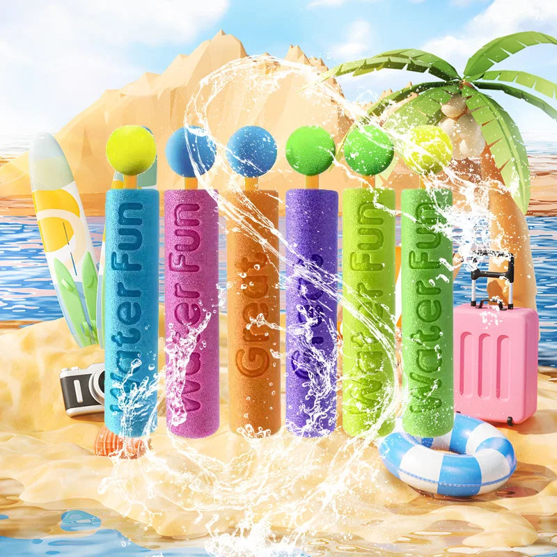 10-Pack Foam Water Gun Blasters for Kids – Outdoor Water Toys