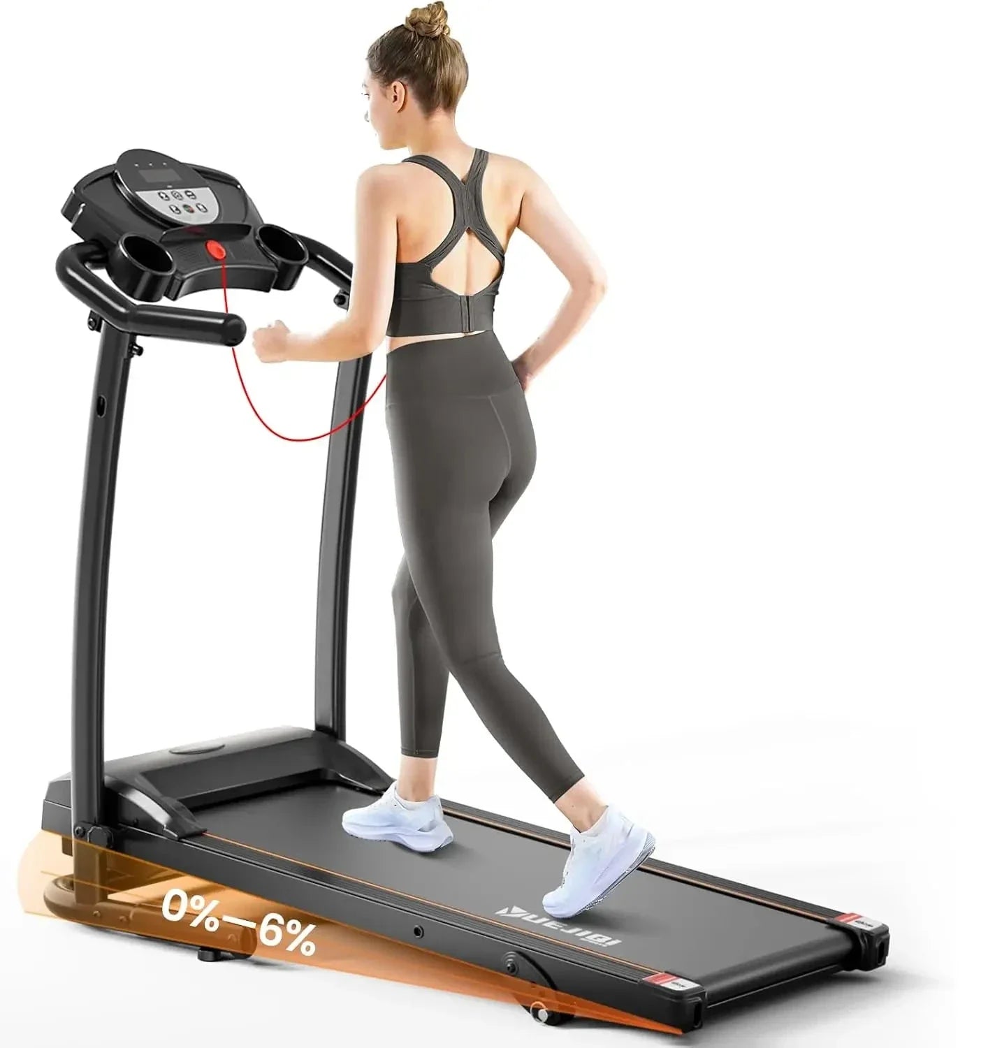 Compact Home Gym Incline Treadmill for Small Spaces