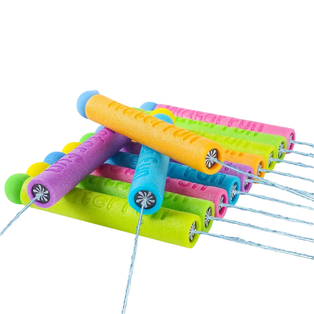 10-Pack Foam Water Gun Blasters for Kids – Outdoor Water Toys