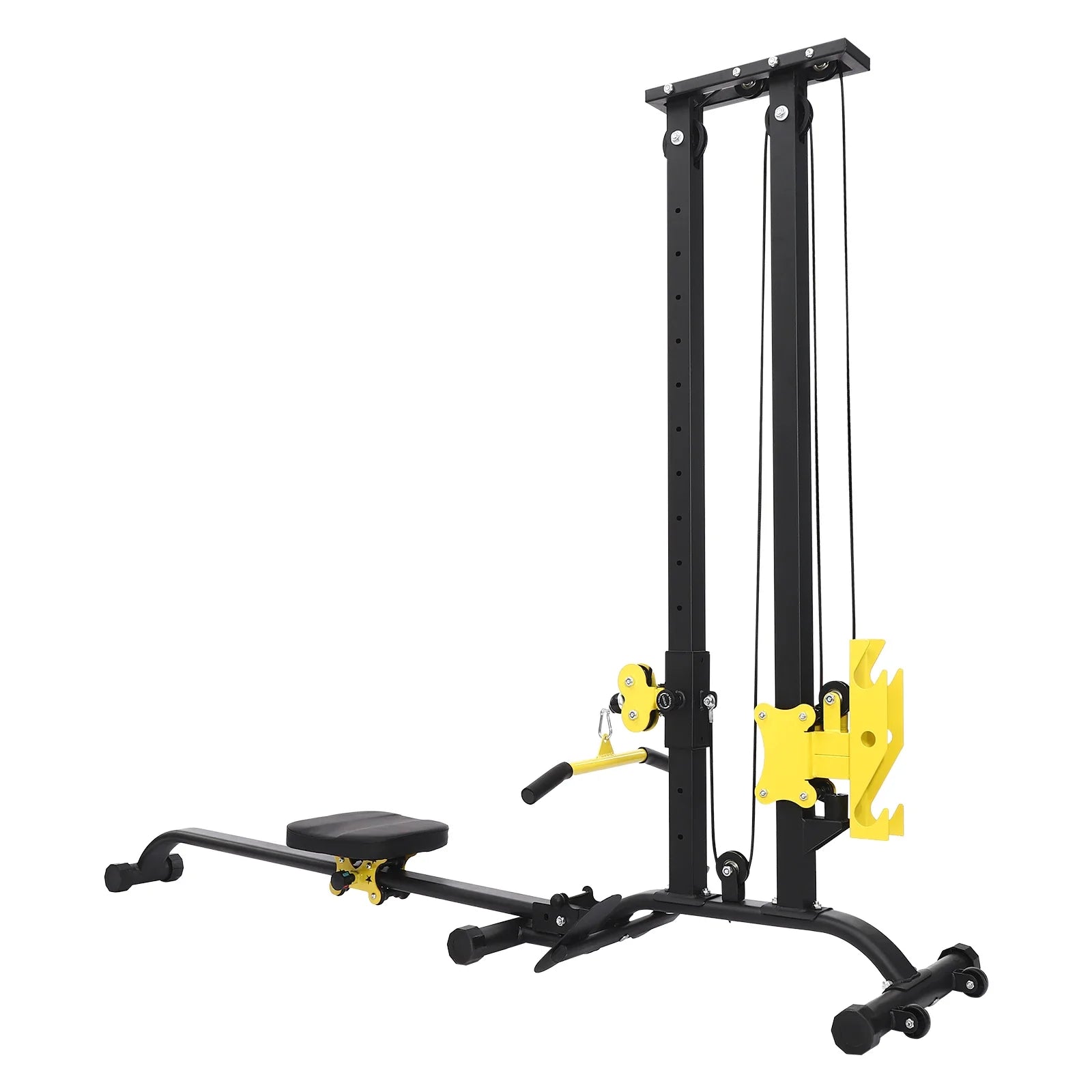 Multifunctional Home Gym with Adjustable Backrest