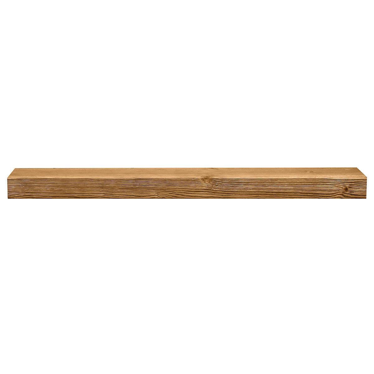 Textured Timber Fireplace Mantel