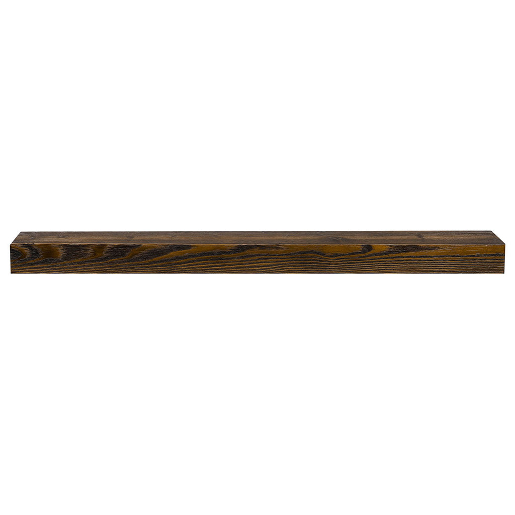 Textured Timber Fireplace Mantel