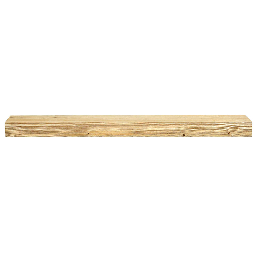 Textured Timber Fireplace Mantel