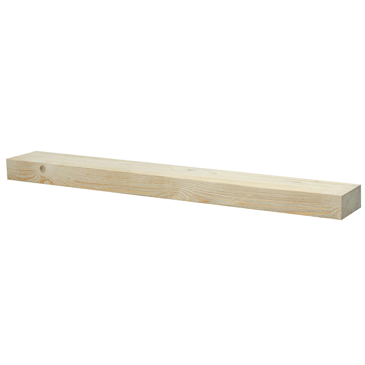 Textured Timber Fireplace Mantel
