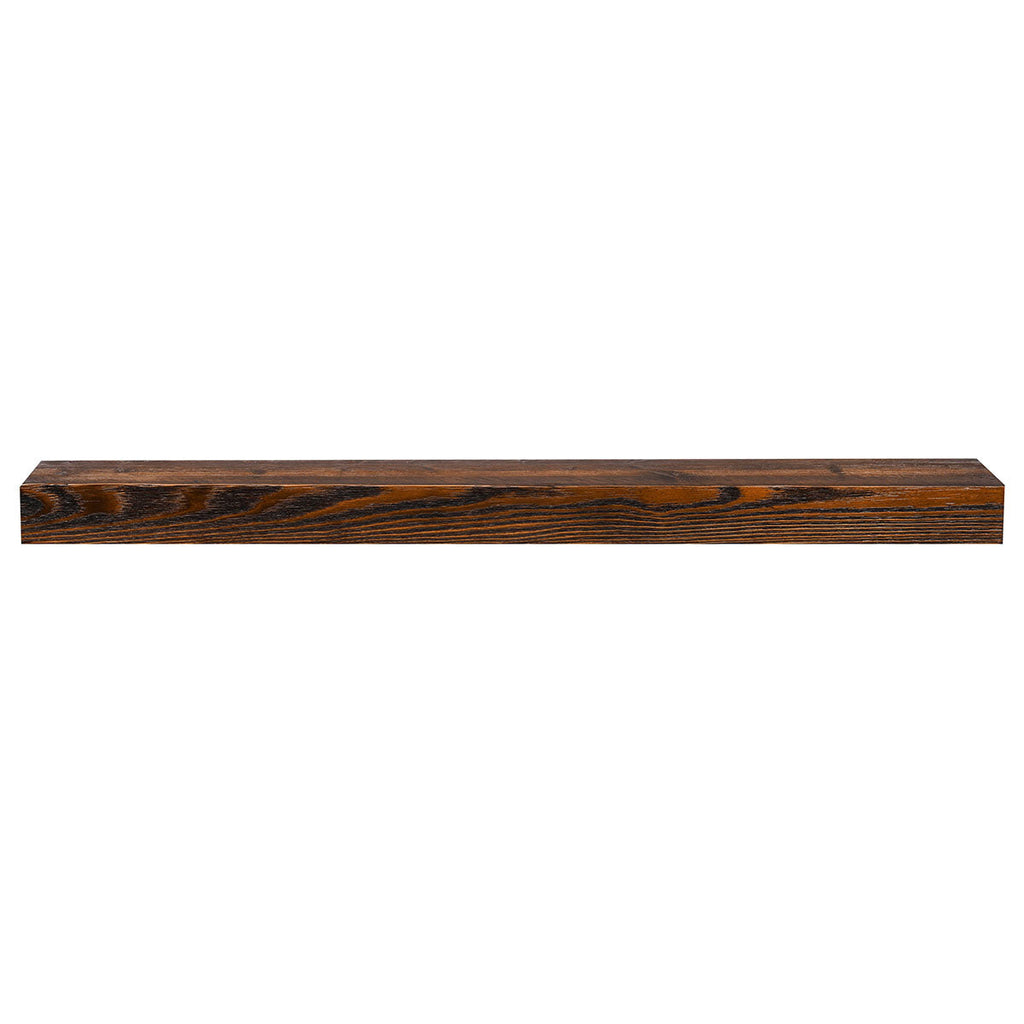 Textured Timber Fireplace Mantel
