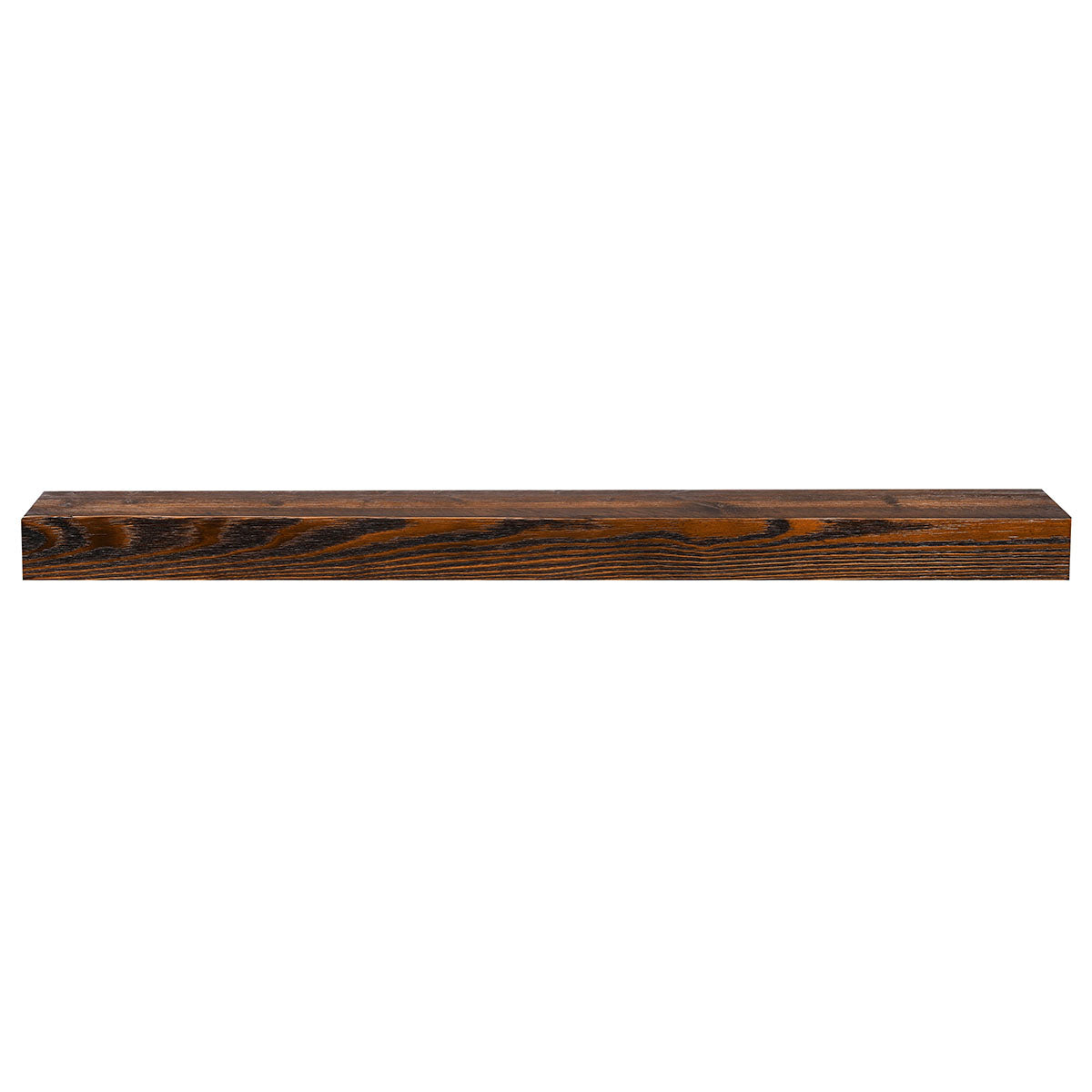 Textured Timber Fireplace Mantel