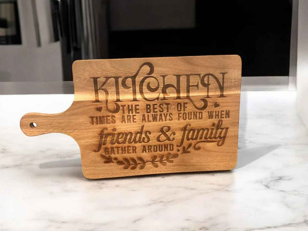 Personalized Wooden Cutting Board - Custom Serving and Cutting Board for Every Occasion
