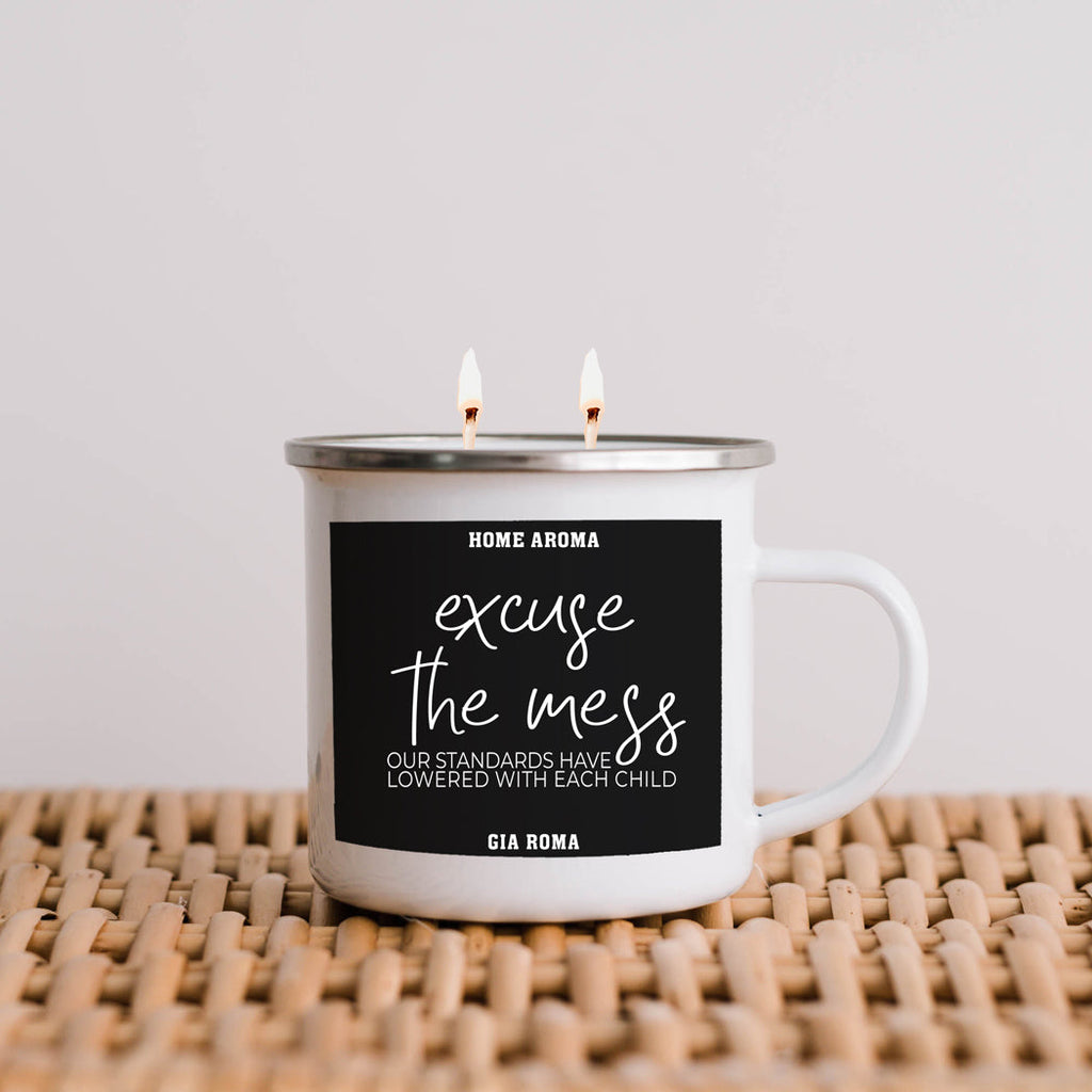Mothers Day Candle Mug 16oz Reusable Metal Candle Soy Gift