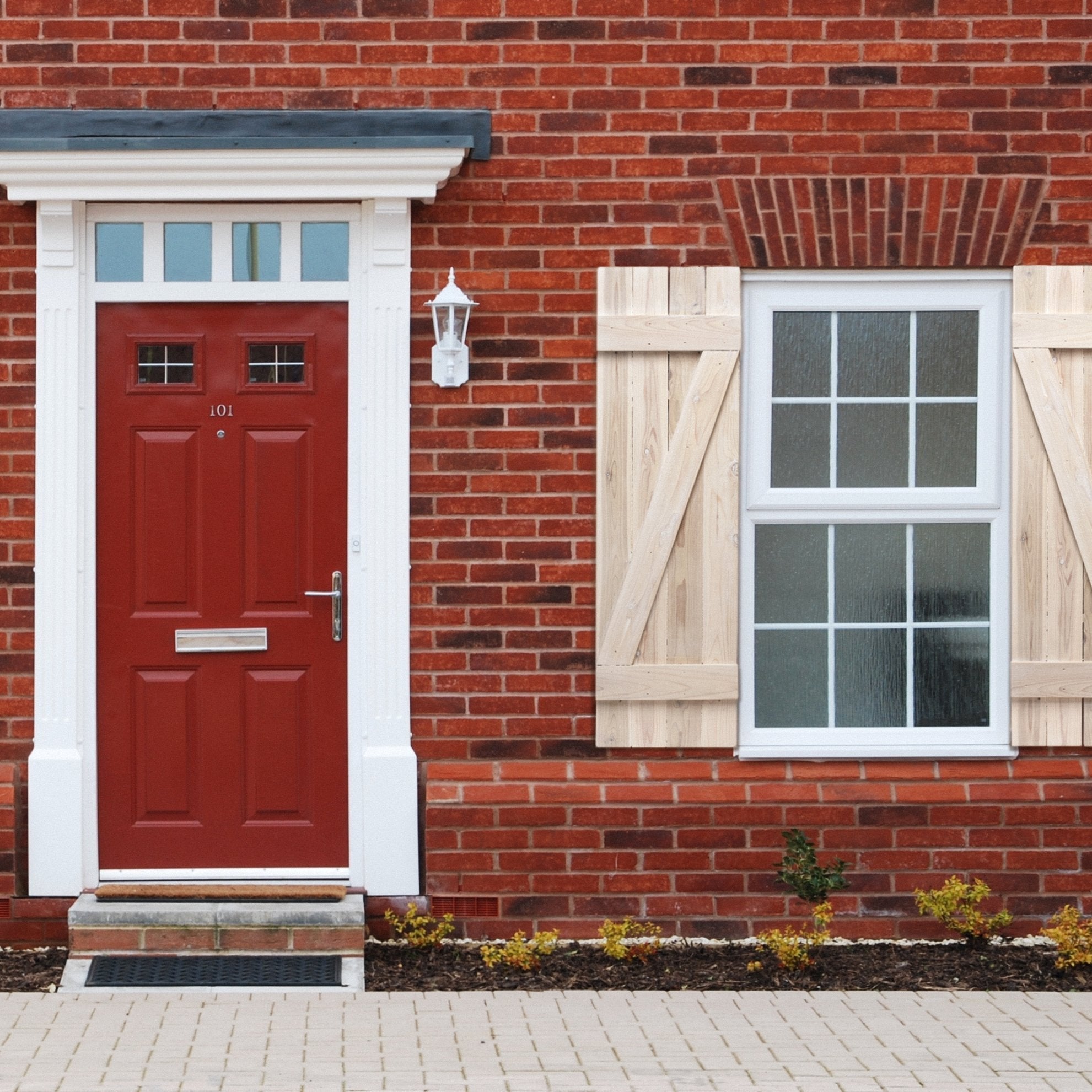 Z Exterior Wood Shutters