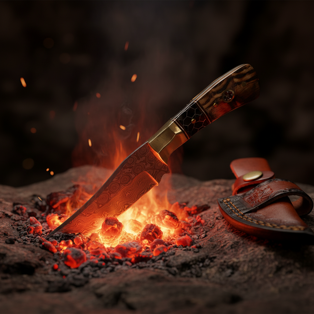 Trailing Point Hunter in Coals