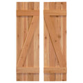 Z Exterior Wood Shutters