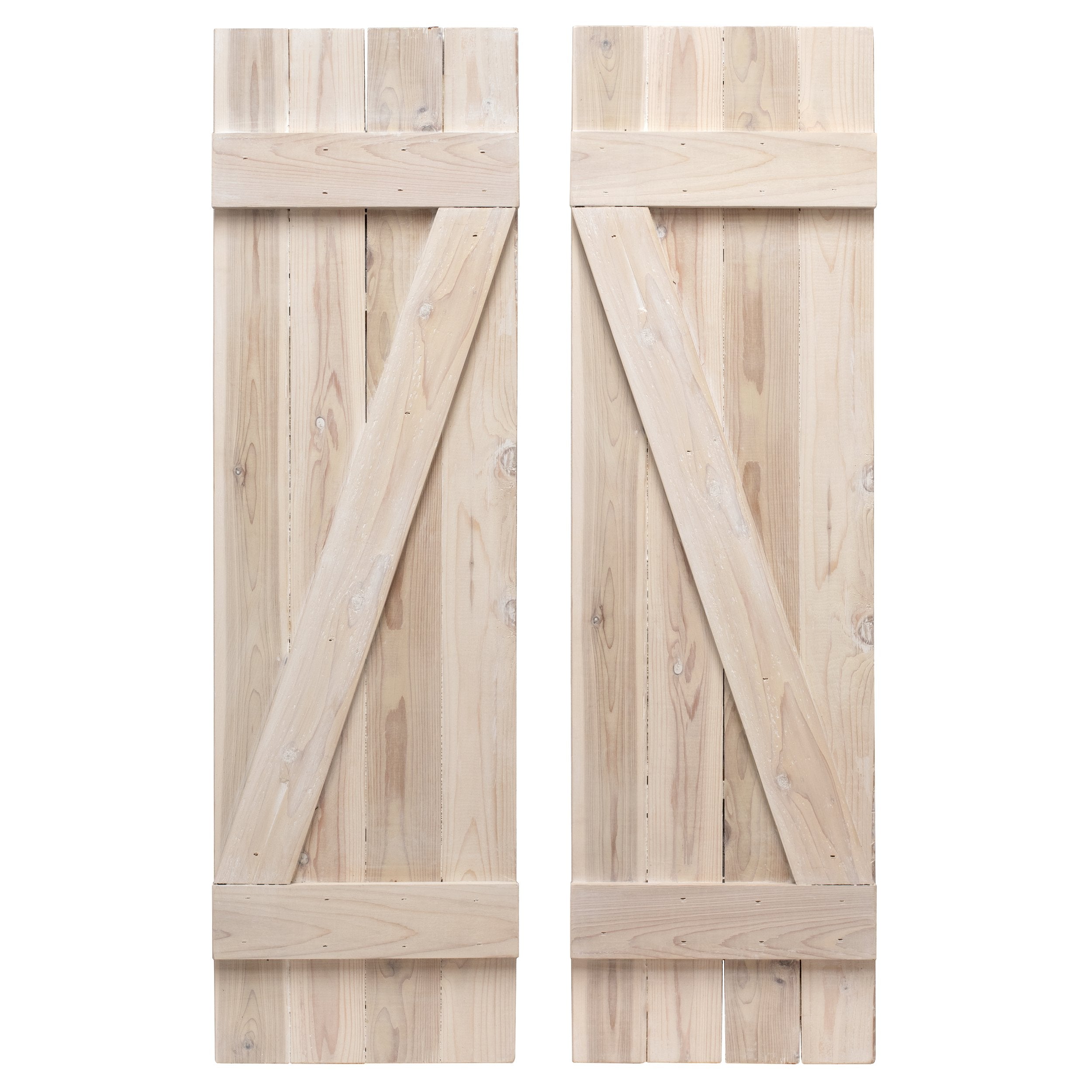 Z Exterior Wood Shutters